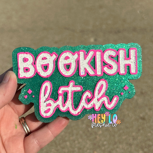 Custom Freshie: Bookish Bitch