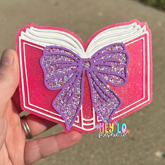 Custom Freshie: Bow Book