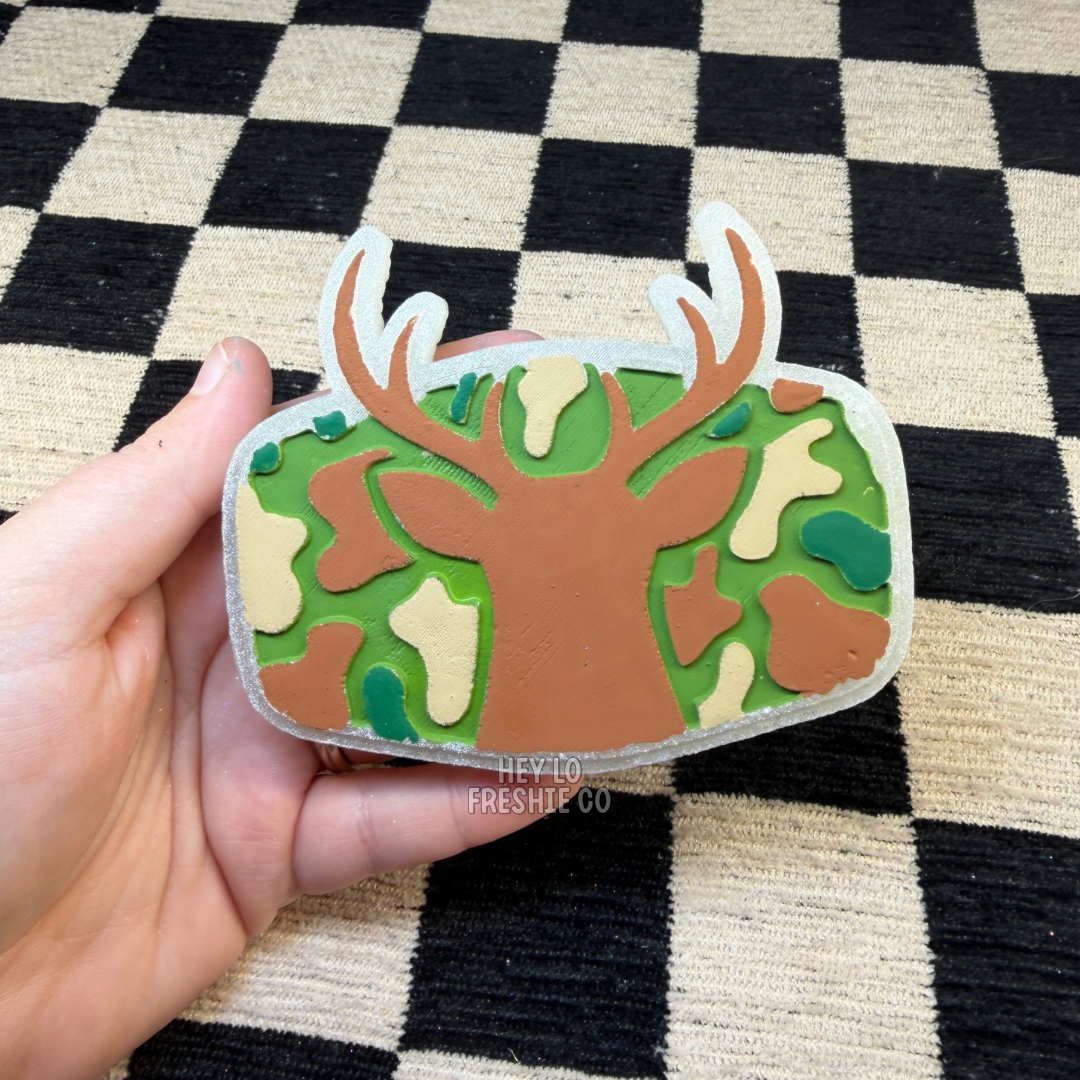 Custom Freshie: Camo Deer