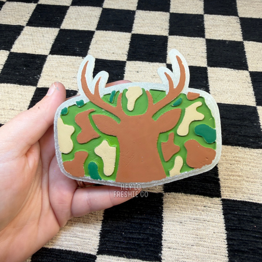 Custom Freshie: Camo Deer