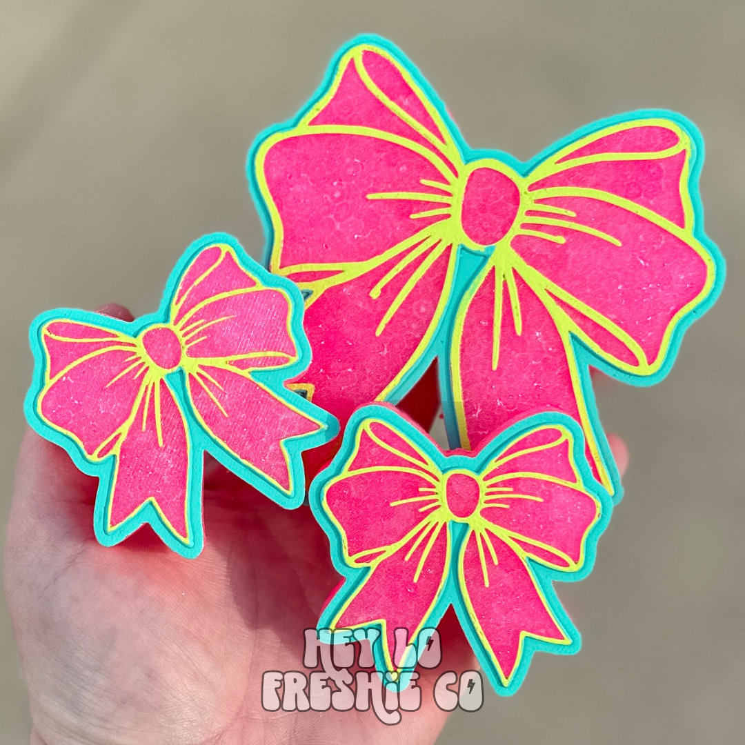 Custom Freshie: Coquette Bow Set