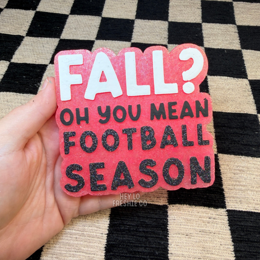 Custom Freshie: Fall? You Mean Football Season