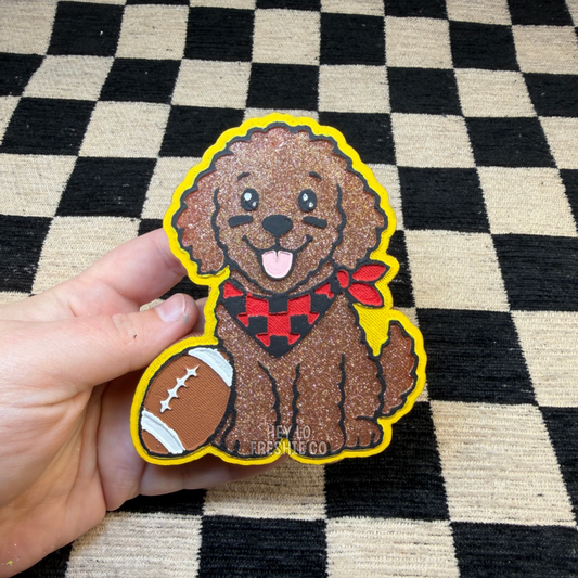 Custom Freshie: Football Doodle