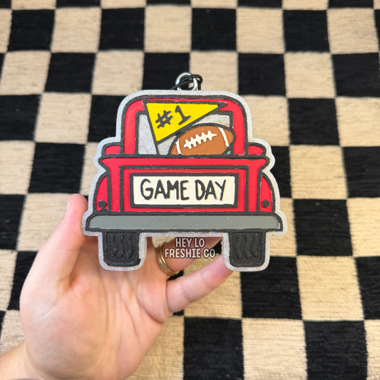 Custom Freshie: Game Day Truck