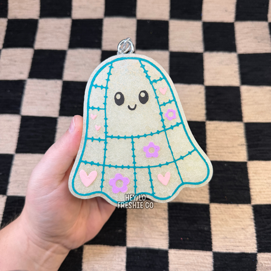 Custom Freshie: Patchwork Ghost