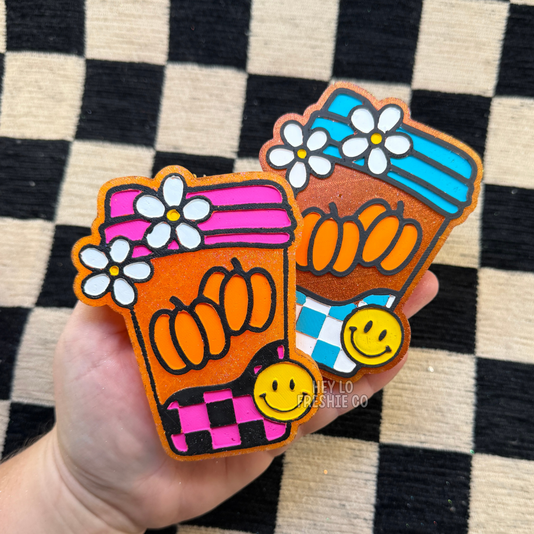 Custom Freshie: Pumpkin Coffee