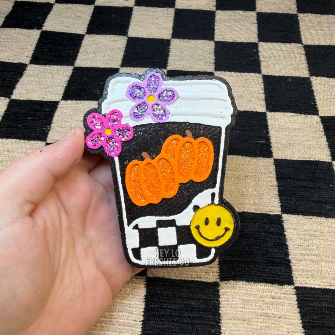 Custom Freshie: Pumpkin Coffee