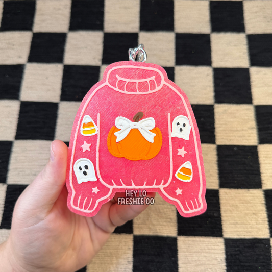 Custom Freshie: Pumpkin Sweater