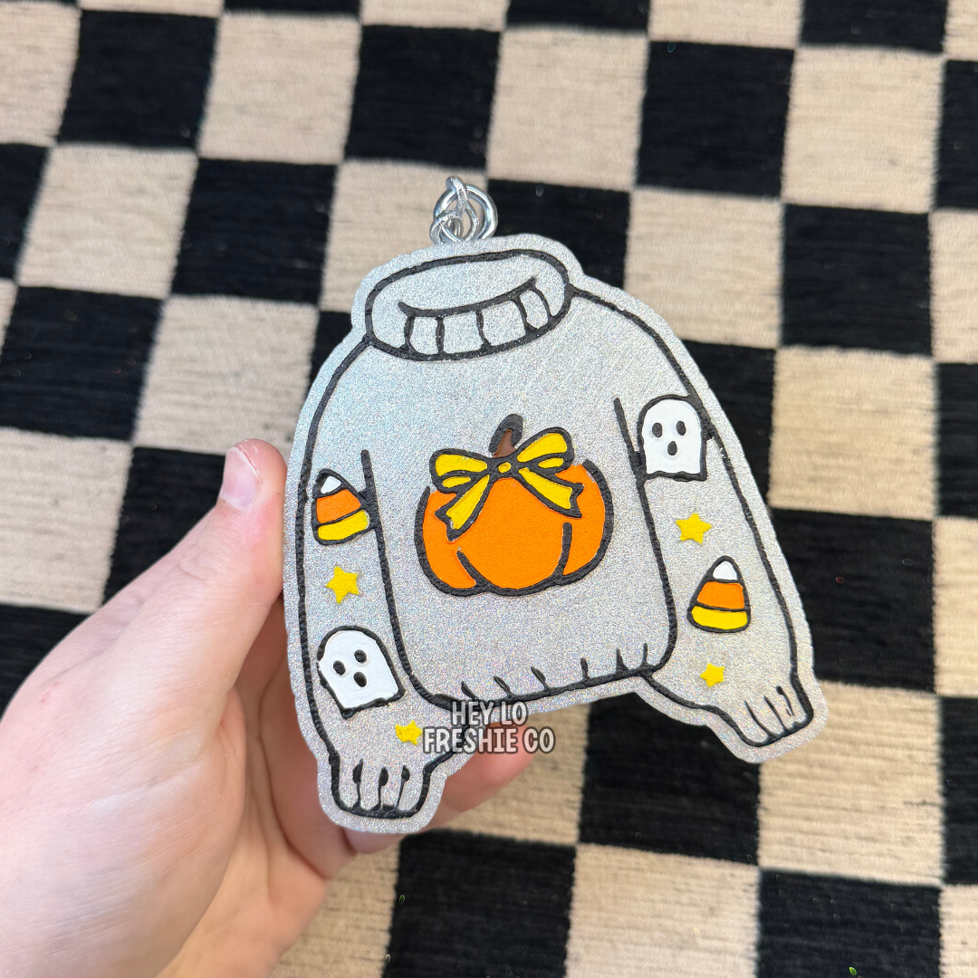 Custom Freshie: Pumpkin Sweater