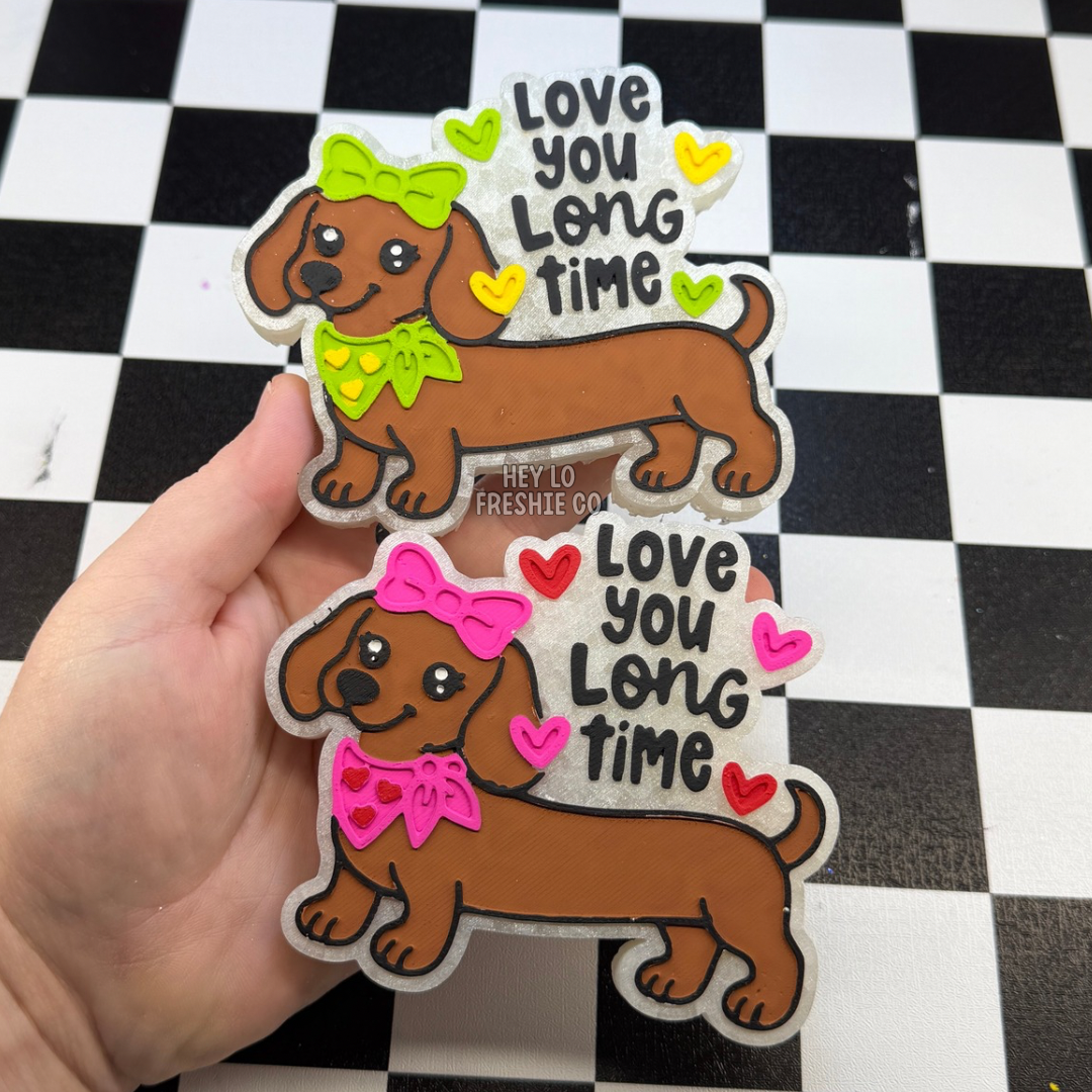 Custom Freshie: Love You Long Time